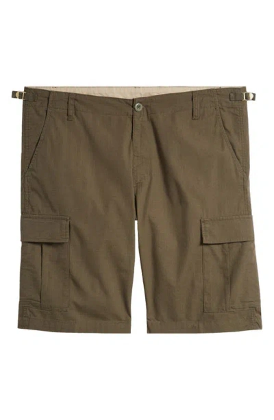 Carhartt Aviation Cargo Shorts In Cypress Rinsed