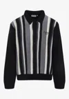 Carhartt Graphite Grey Cardigan With Pointed Collar In Black