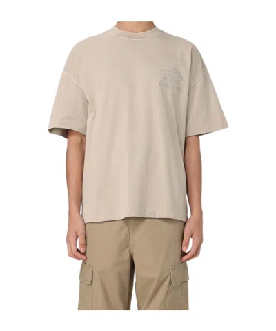 Carhartt Bait Shack Crewneck T-shirt In Brown