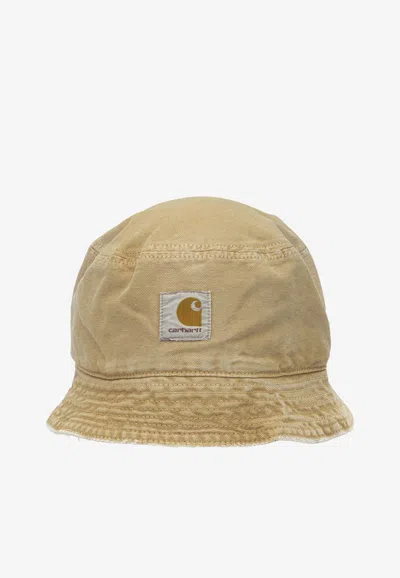 Carhartt Bane Canvas Bucket Hat In Brown
