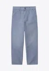 Carhartt Wip Bay Trousers Single Knee In Blue