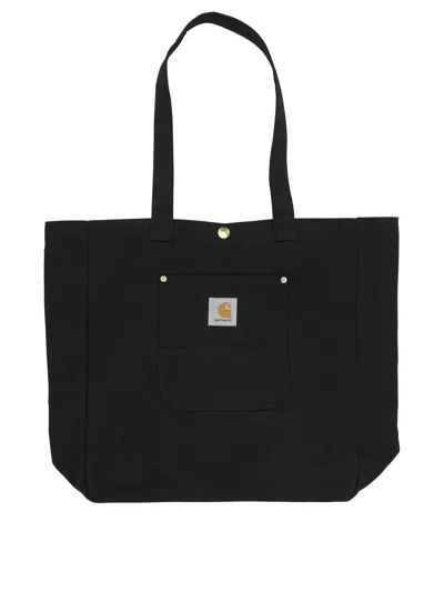 Carhartt Bay Tote Shoulder Bags Black