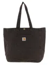 Carhartt Bayfield Tote Bag Front Pocket Design In Brown