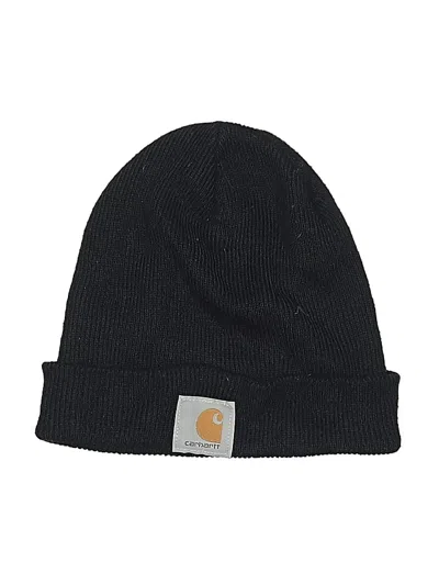 Pre-owned Carhartt Beanie Hat In Black