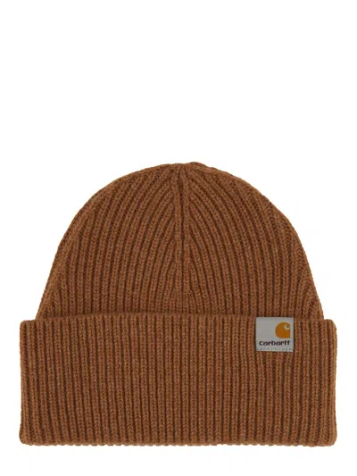 Carhartt Beanie Hat Gabe In Beige