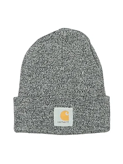 Pre-owned Carhartt Beanie Hat In Gray