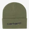 Carhartt Beanie Script In Green