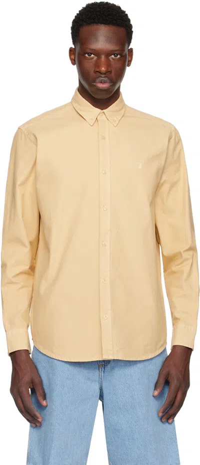 Carhartt Beige Bolton Shirt In 1yr Rattan