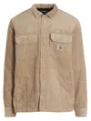Carhartt Double Chest Pockets Utility Jacket In Beige