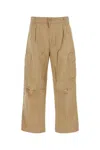 Carhartt Cole Cargo Pant In Beige Cotton In Sable