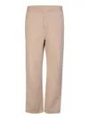 Carhartt Beige Cotton Flint Pant In Beige