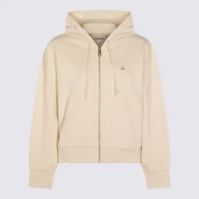 Carhartt Beige Cotton Sweatshirt In Neutral
