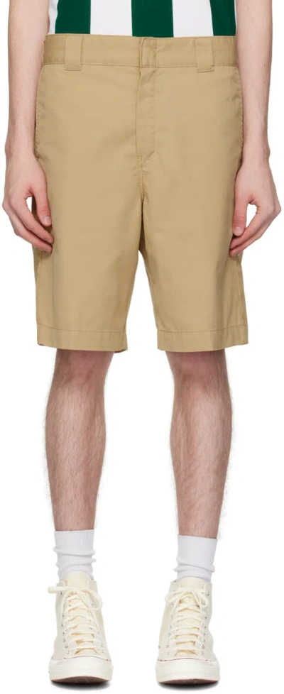 Carhartt Beige Craft Shorts In 1ya Sable