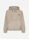 Carhartt Beige Hooded Nelson Jacket Zip-up Hoodie