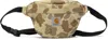 Carhartt Beige Jake Hip Pouch In 2r4xx Camoduckdesert