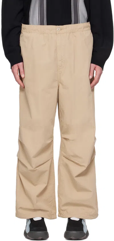 Carhartt Beige Judd Trousers In G1 Wall