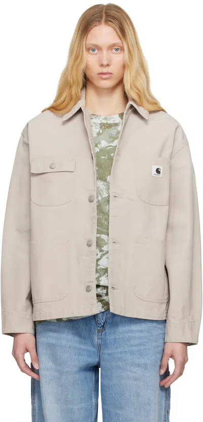 CARHARTT BEIGE OG MICHIGAN JACKET