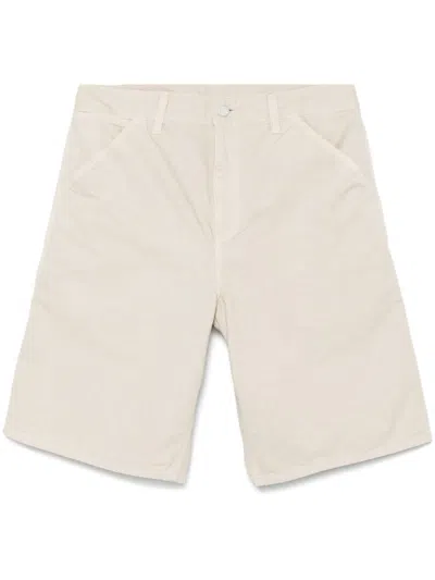 CARHARTT BEIGE SINGLE KNEE SHORTS