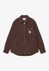 Carhartt T By Alexander Wang Puff Logo Sweatshirt In Brown