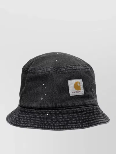 Carhartt Belmar Bucket Hat Distressed Stitched Brim In Black