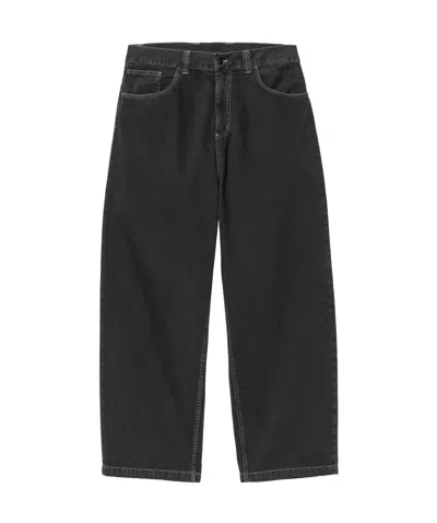 Carhartt Belt-loop Casual Pants In Black
