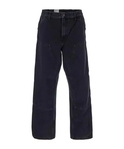 Carhartt Belt-loop Casual Pants In Black