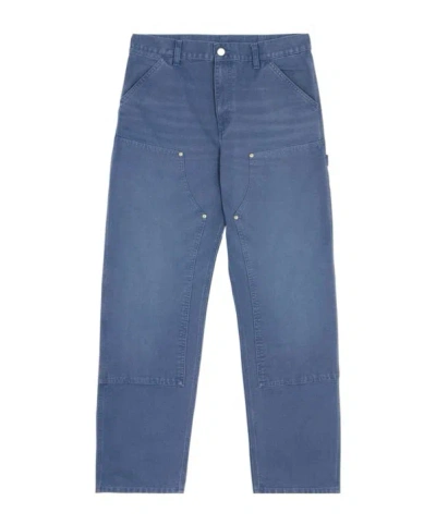Carhartt Belt-loop Casual Pants In Blue