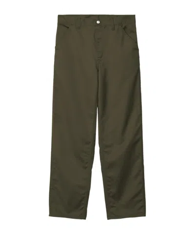 Carhartt Belt-loop Casual Pants In Brown
