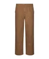 Carhartt Belt-loop Casual Pants In Brown