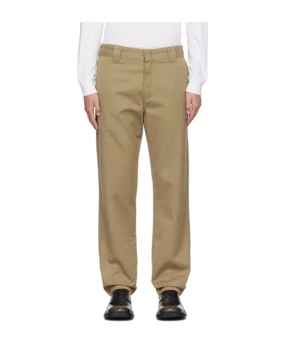 Carhartt Belt-loop Casual Pants In Brown