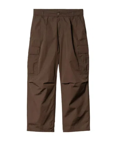 CARHARTT CARHARTT WIP JET LOGO PATCH WIDE-LEG CARGO TROUSERS
