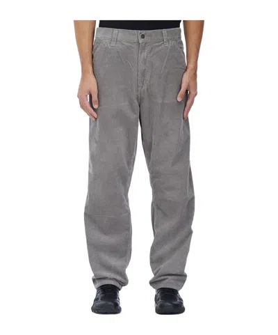 Carhartt Belt-loop Casual Pants In Gray