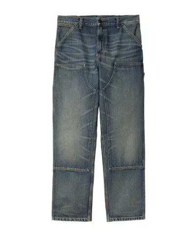 Carhartt Belt-loop Casual Pants In Gray
