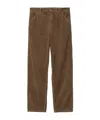 Carhartt Belt Loop Casual Pants In Green