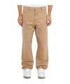 Carhartt Wip Double Knee Trousers In Nude
