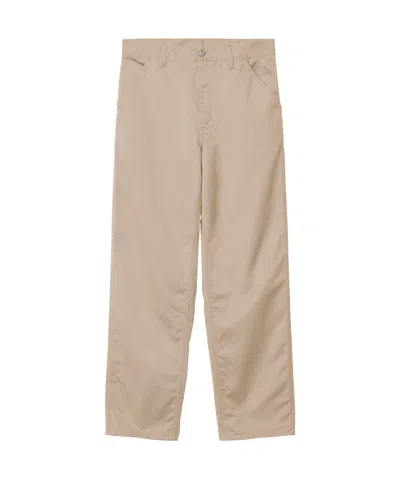 Carhartt Belt-loop Casual Pants In Nude