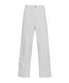 Carhartt Straight Leg Trousers Pockets Loops In White