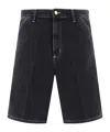 Carhartt Rivet Bermuda Shorts In Black