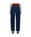 Carhartt Blue Simple Jeans In Black
