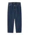Carhartt Wip Aaron Pant Blu In Blue