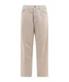 Carhartt Wip Brandon Twill Pants In Nude