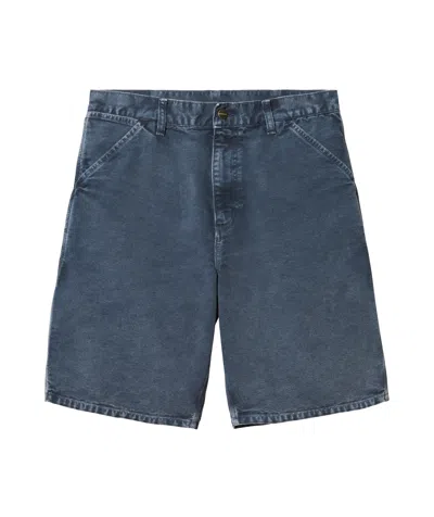 Carhartt Belt-loop Shorts In Blue