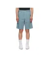 Carhartt Blue Single Knee Shorts In Blue