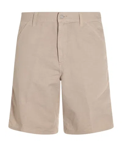 Carhartt Belt Loop Shorts In Nude & Neutrals