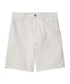 Carhartt Wip Mens Single Knee Shorts In Neutral