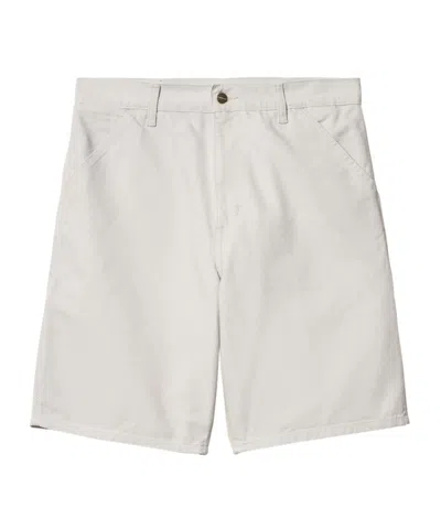 Carhartt Belt-loop Shorts In White