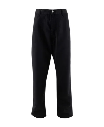Carhartt Belt Ring Casual Pants In Black