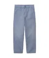 Carhartt Wip Bay Trousers Single Knee In Blue