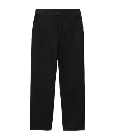 CARHARTT BELT RING DENIM TROUSERS