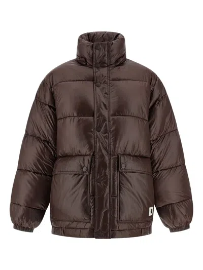 Carhartt Benson Quilted Padded Jacket In Brown